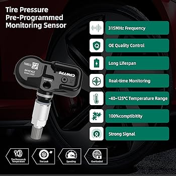 Amazon | TPMSセンサー、トヨタ用315MHZタイヤ空気圧モニターシステム